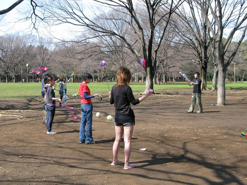 3月ポイワークショップ＠代々木公園