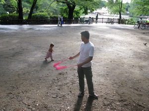 夕方雨予報なので12時スタート! 井の頭ポイ 72
